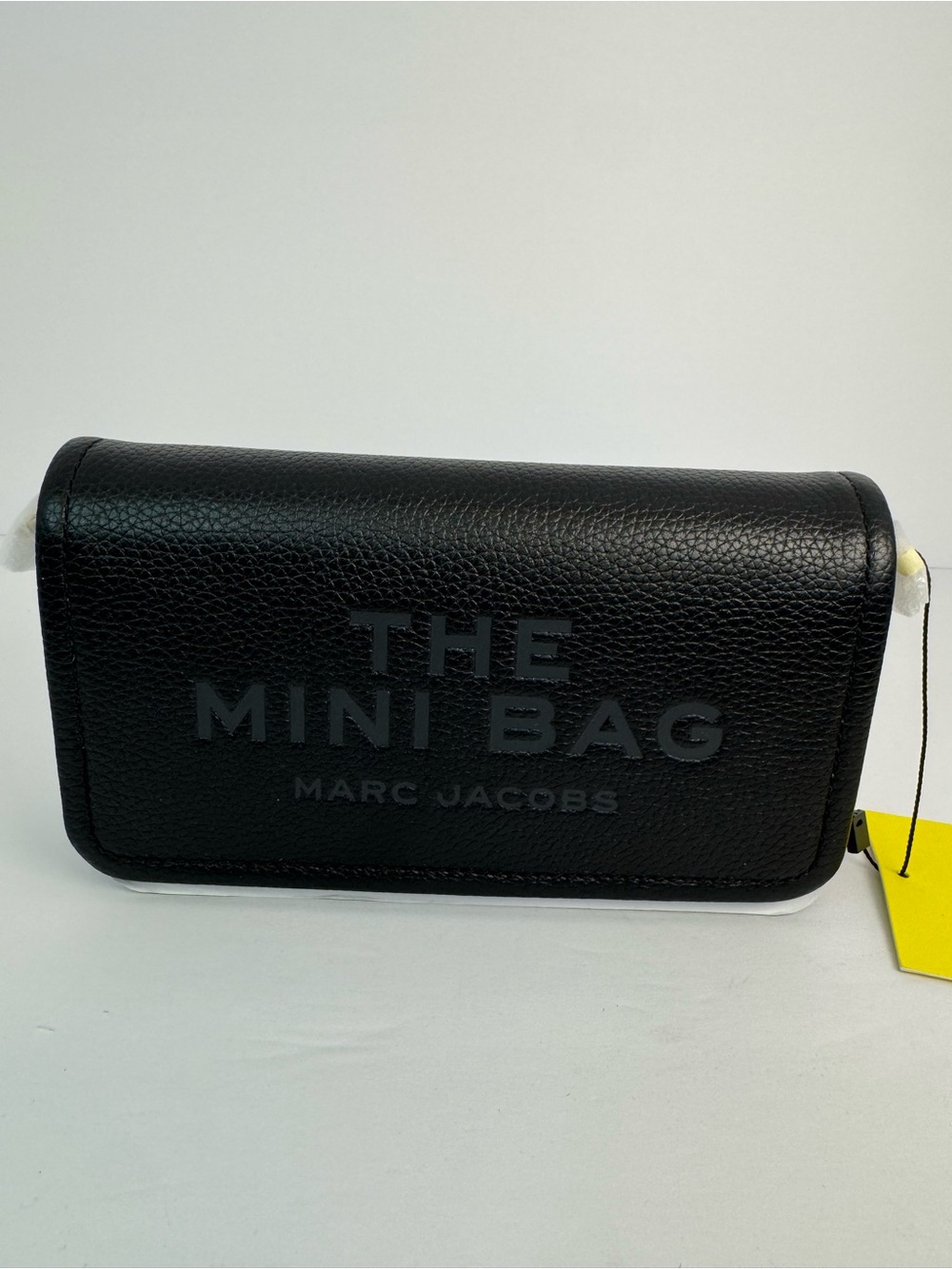 Marc Jacobs The Leather Mini Bag Black Clutch Wallet - NO STRAP - NWT